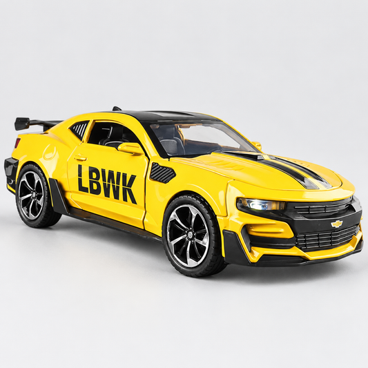 Yellow Camaro mist model